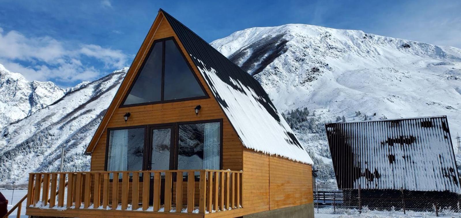 Villa Mountain hut in Kazbegi Exterior foto